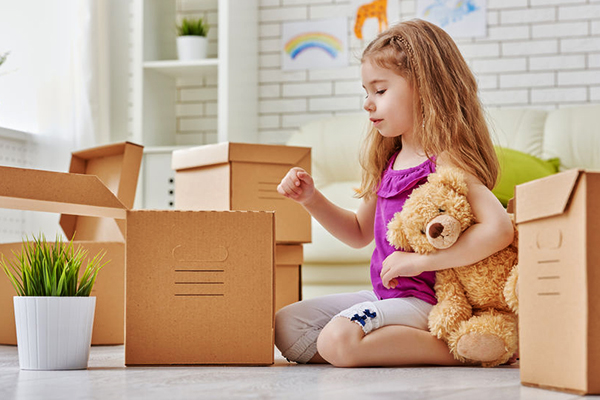 آماده سازی کودکان برای اسباب کشی