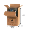 کارتن رگال دار کوتاه - Image 4