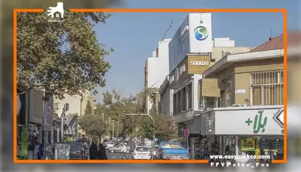 خدمات اسباب کشی VIP و لاکچری در محله قلهک تهران