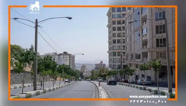 اسباب کشی در آجودانیه ؛ تجربه شیرین جابجایی در قلب لوکسنشین تهران!