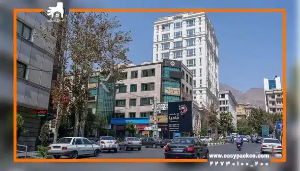 خدمات اسباب کشی VIP در منطقه کامرانیه