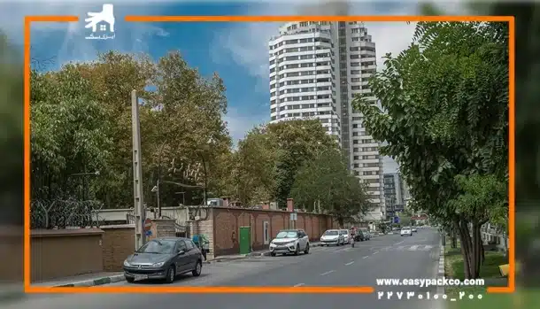 معرفی خدمات اسباب کشی VIP ایزی پک در منطقه فرمانیه تهران
